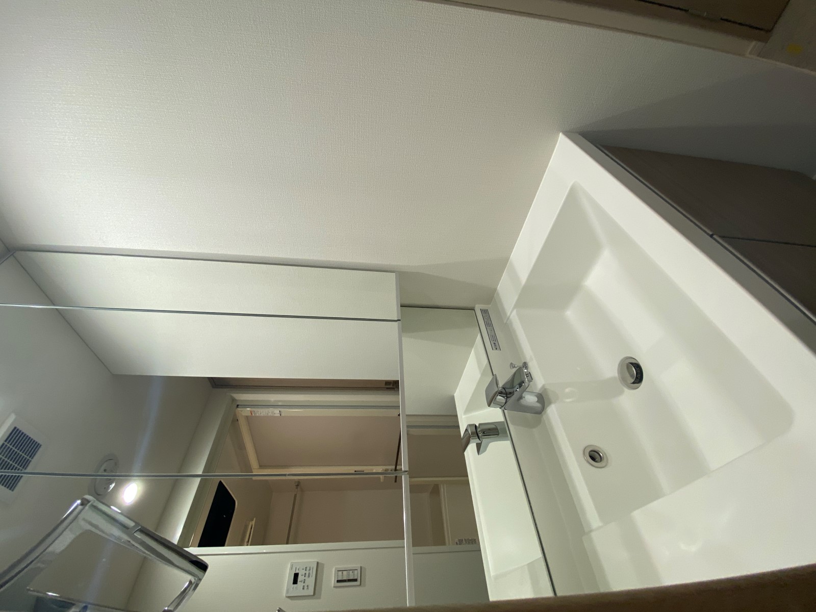 独立洗面台の写真